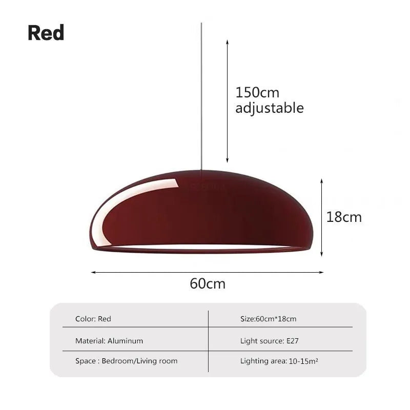 suspension led nordique macaron luminaire suspendu éclairage maison - vue 17 sur 21