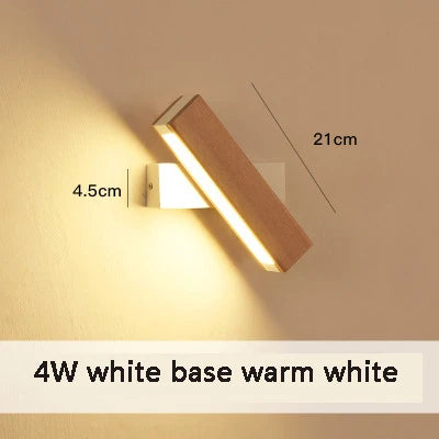 Moderne rotatif applique murale LED lumière salon chambre Foyer Restaurant applique éclairage porche étude lecture couloir décor applique murale 6pa - vue 10 sur 22