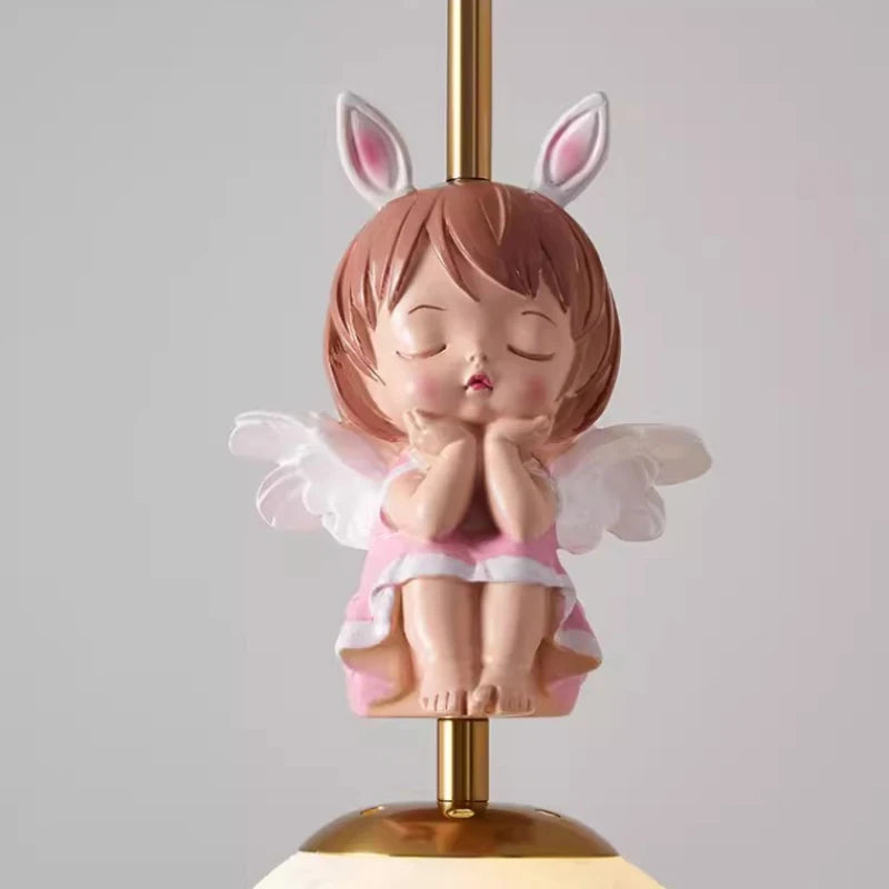 applique murale ange moderne pour chambre d'enfant décorative - vue 6 sur 18