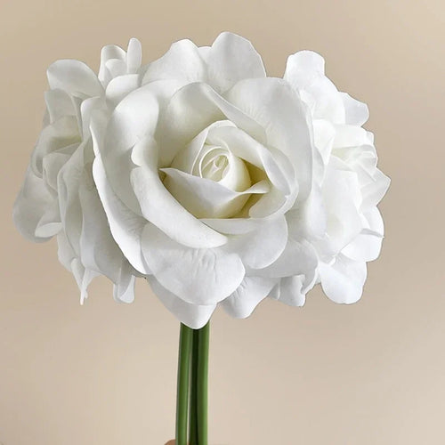 bouquet de roses artificielles décoratives pour jardin - vue 8 sur 10