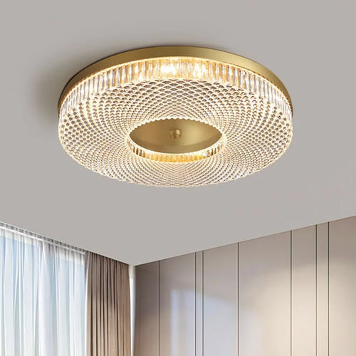 plafonnier led moderne rond pour éclairage intérieur élégant - vue 2 sur 13