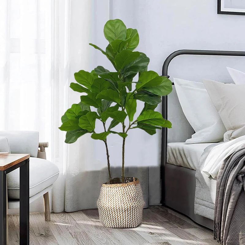 branche de ficus artificiel pour décoration intérieure et extérieure - vue 2 sur 10