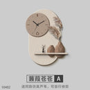 horloge murale décorative en grès design sensoriel avancé