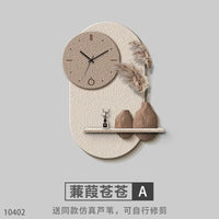horloge murale décorative en grès design sensoriel avancé
