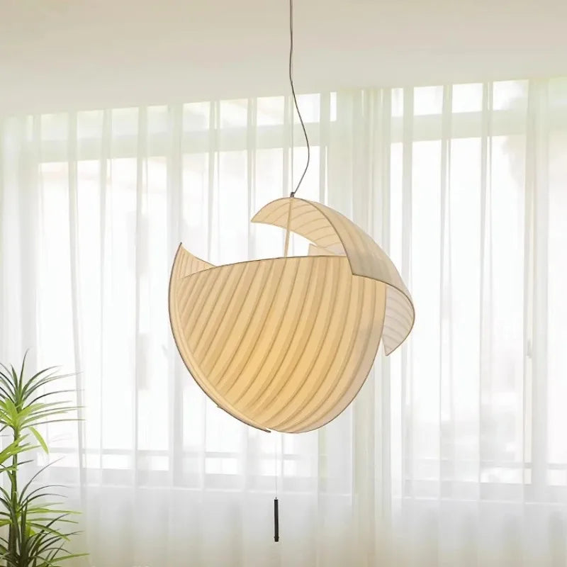 suspension en tissu nordique wabi sabi pour décoration intérieure élégante - vue 3 sur 10