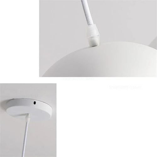 suspension moderne italienne design pour intérieur avec luminaires led - vue 5 sur 10