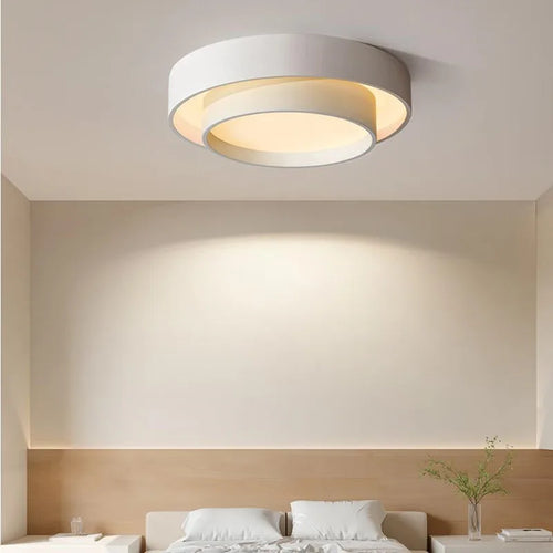 plafonnier rond moderne led design pour divers espaces - vue 2 sur 8