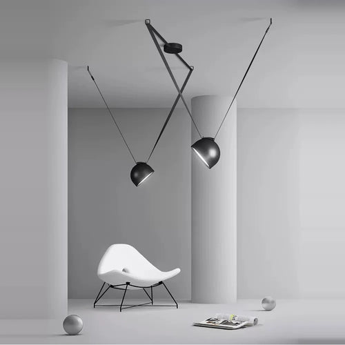 lustre artistique dimmable pour décoration intérieure moderne - vue 6 sur 14