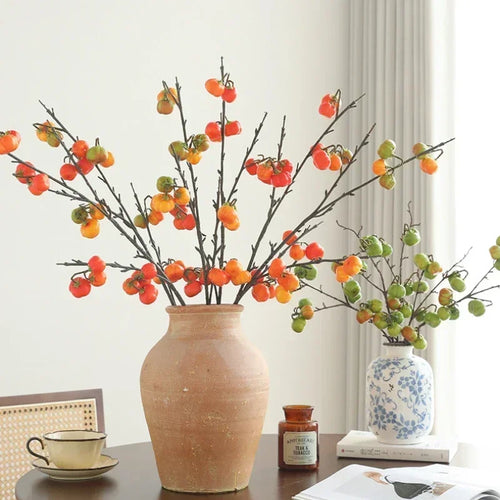 plantes artificielles citrouilles décoratives pour balcon et hôtel - vue 2 sur 12