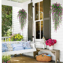 plante artificielle suspendue décoration florale pour intérieur et fêtes