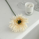fleur artificielle gerbera pour décoration de mariage et vase