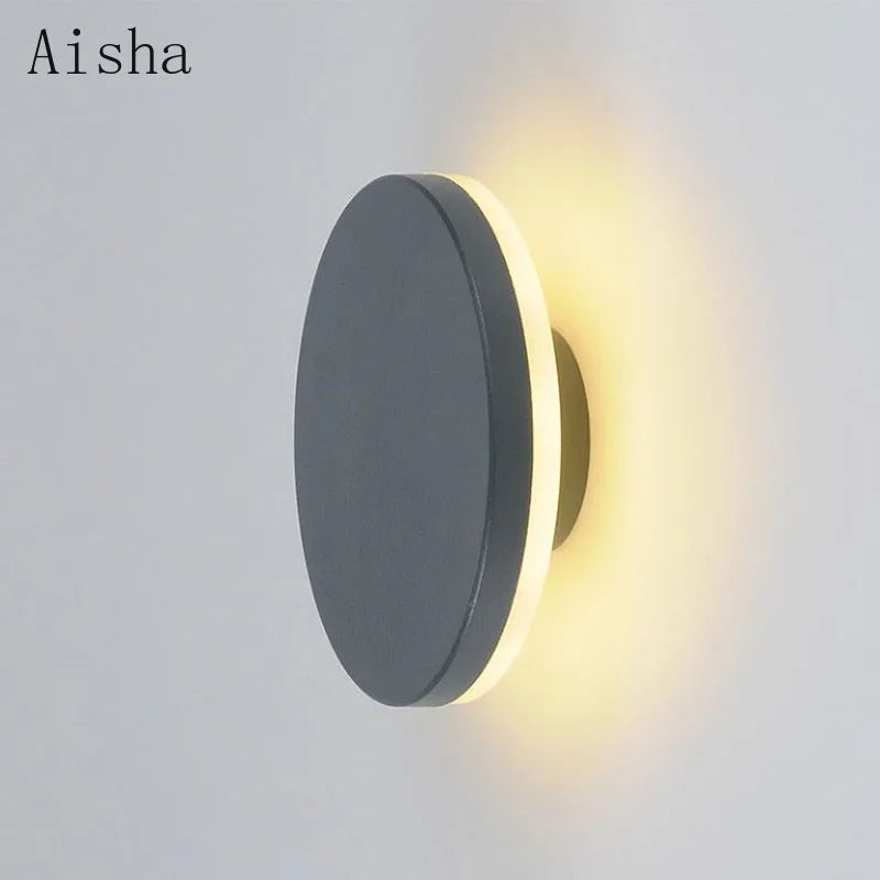 applique murale led créative et imperméable pour extérieur - vue 6 sur 11