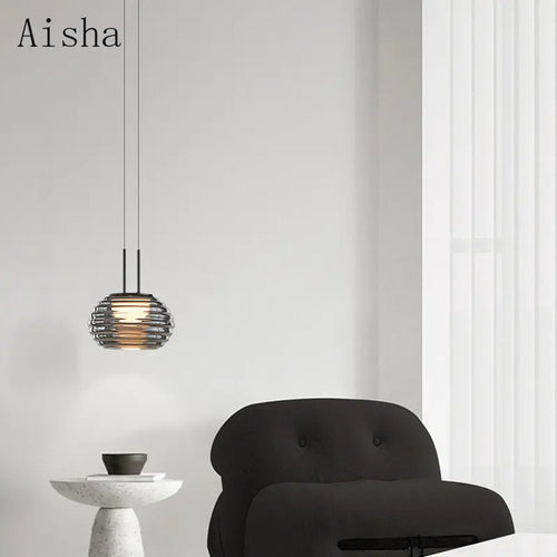 suspension en verre au design moderne pour un intérieur élégant - vue 2 sur 6