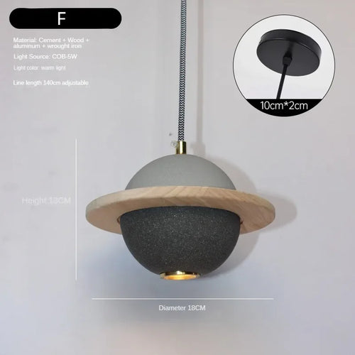 lustre moderne à led design créatif pour enfants - vue 13 sur 15