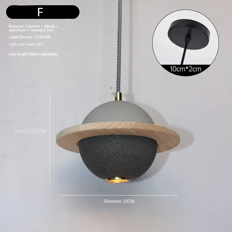 lustre moderne à led design créatif pour enfants - vue 12 sur 15