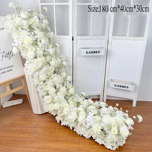 fleur d'hortensia artificielle pour décoration de mariage et fête - vue 2 sur 12