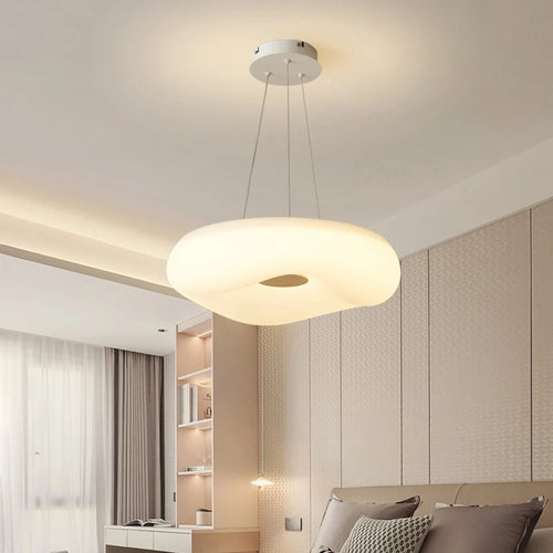 plafonnier led moderne éclairage intérieur design décoratif élégant - vue 3 sur 14
