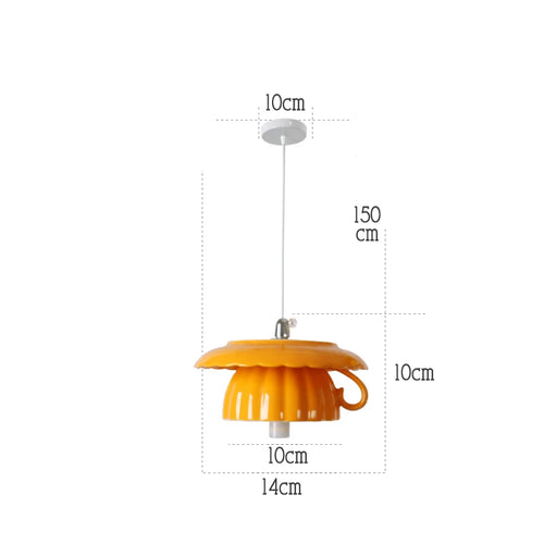 lampe suspension céramique moderne led - vue 16 sur 28
