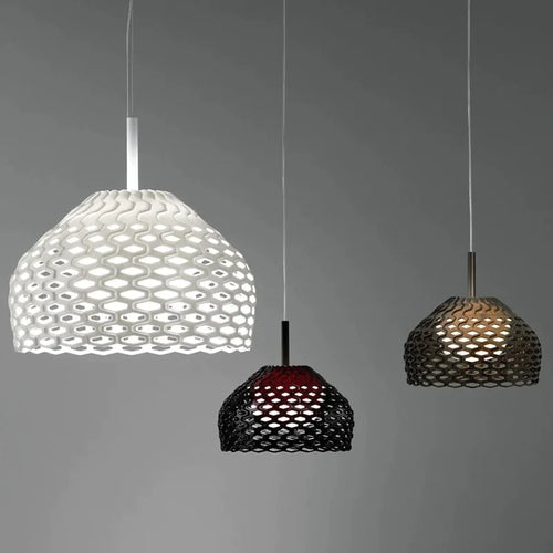 Italy Design Pendan Lamp Hollow out Suspension Ceiling Light Hanging for Living Dining Room Kitchen Island - vue 7 sur 8