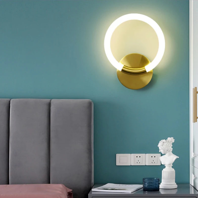 applique murale led en silice design moderne décoratif d'intérieur - vue 4 sur 10