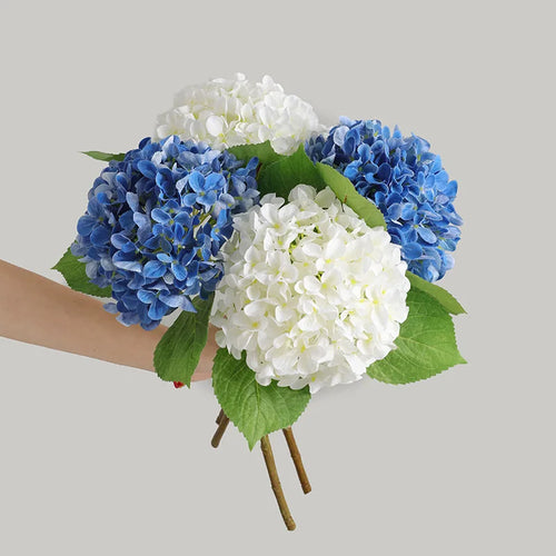 fleur d'hortensia artificielle pour décoration de mariage et fête - vue 3 sur 13