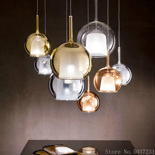 suspension nordiques en verre simple et moderne - vue 4 sur 15