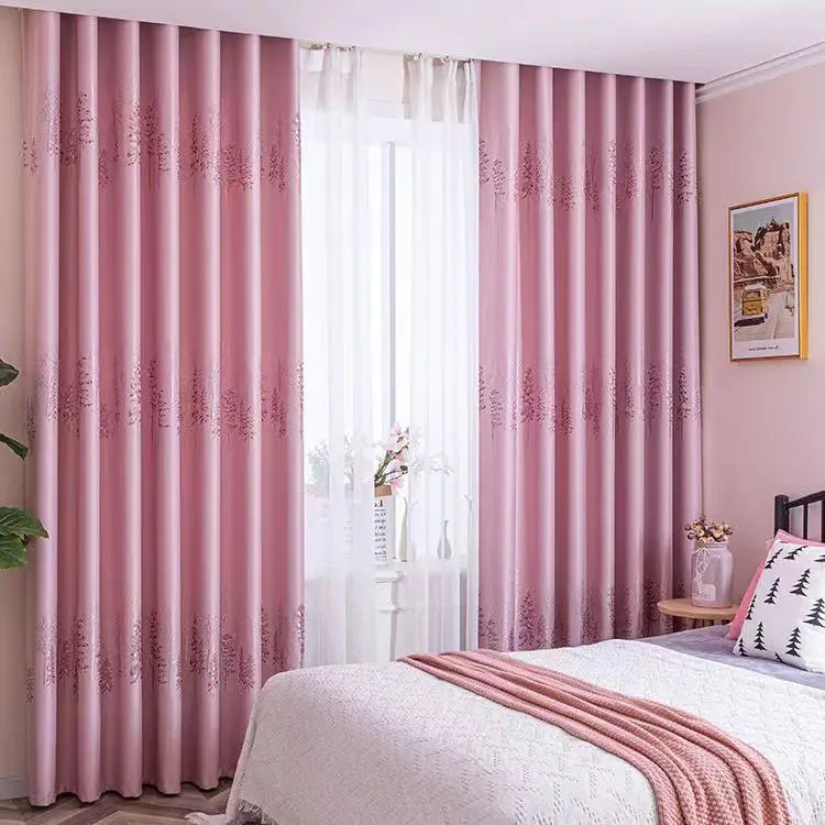 Rideau jacquard épais occultant sur mesure pour chambre - vue 6 sur 9