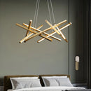 Lustre LED nordique adapté au salon