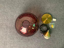lustre verre coloré nordique moderne grain eau
