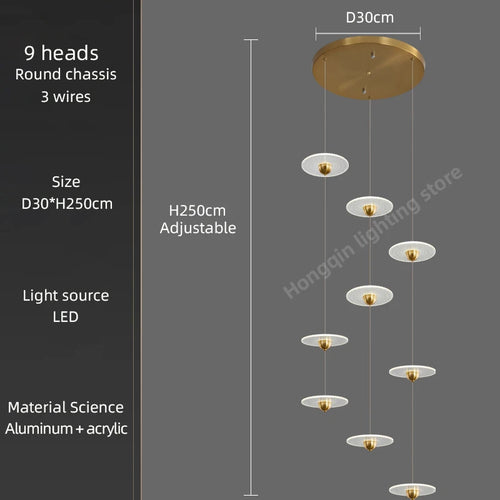 lustre moderne design pour éclairage intérieur contemporain - vue 20 sur 26