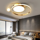Lustres nordique moderne or