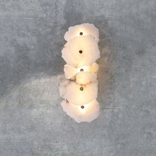 applique murale led en marbre naturel pour hôtel allée - vue 2 sur 8