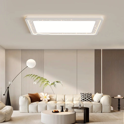 plafonnier moderne éclairage intérieur chaleureux ciel étoilé - vue 5 sur 9