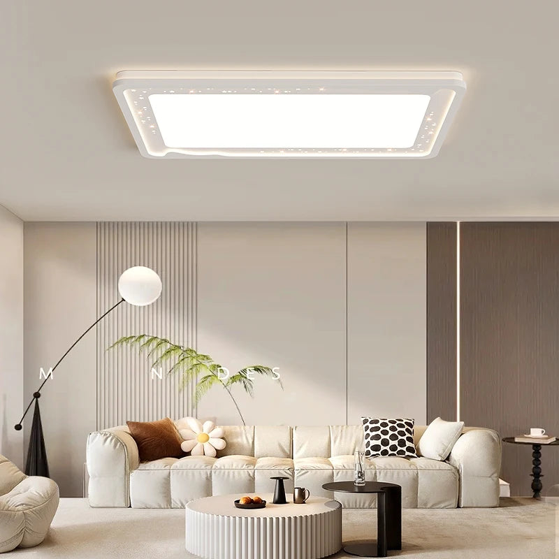 plafonnier moderne éclairage intérieur chaleureux ciel étoilé - vue 5 sur 9