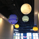 lustre led créatif système solaire planète atmosphère intérieure