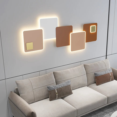 applique murale led moderne design créatif pour ambiance décorative - vue 5 sur 8