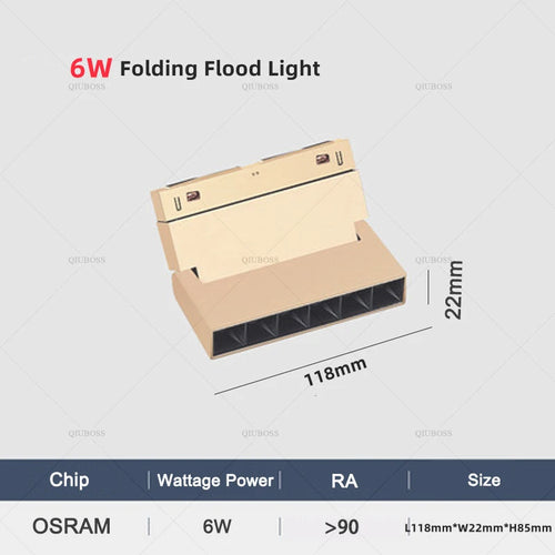 spot led magnétique pour éclairage intérieur moderne - vue 16 sur 28
