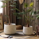moule en silicone pour pot de fleurs nordique rond
