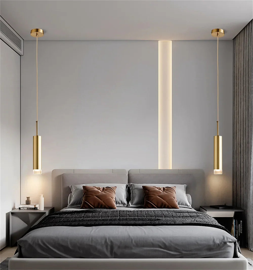 Lamp Modern Adjustable LED Pendant Light, Elegant Ceiling Hanging LED Light Fixture For Kitchen Island Living Room Bedroom - vue 4 sur 8
