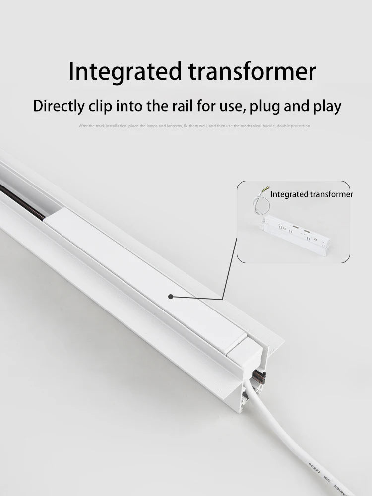 rails d'éclairage magnétiques led à intensité variable spot zigbee cob - vue 5 sur 22