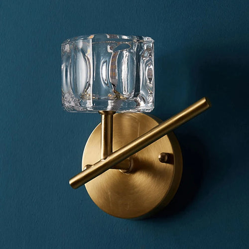 applique murale en cristal de luxe pour décoration intérieure - vue 7 sur 8
