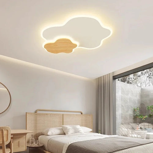 plafonnier moderne led en forme de nuage pour décoration intérieure - vue 2 sur 8