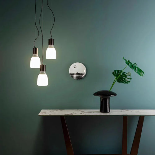 Italy Designer Glass Pendant Lamp Modern Ceiling Suspension Chandelier Hanging Light for Kitchen Island Dining Room - vue 6 sur 8