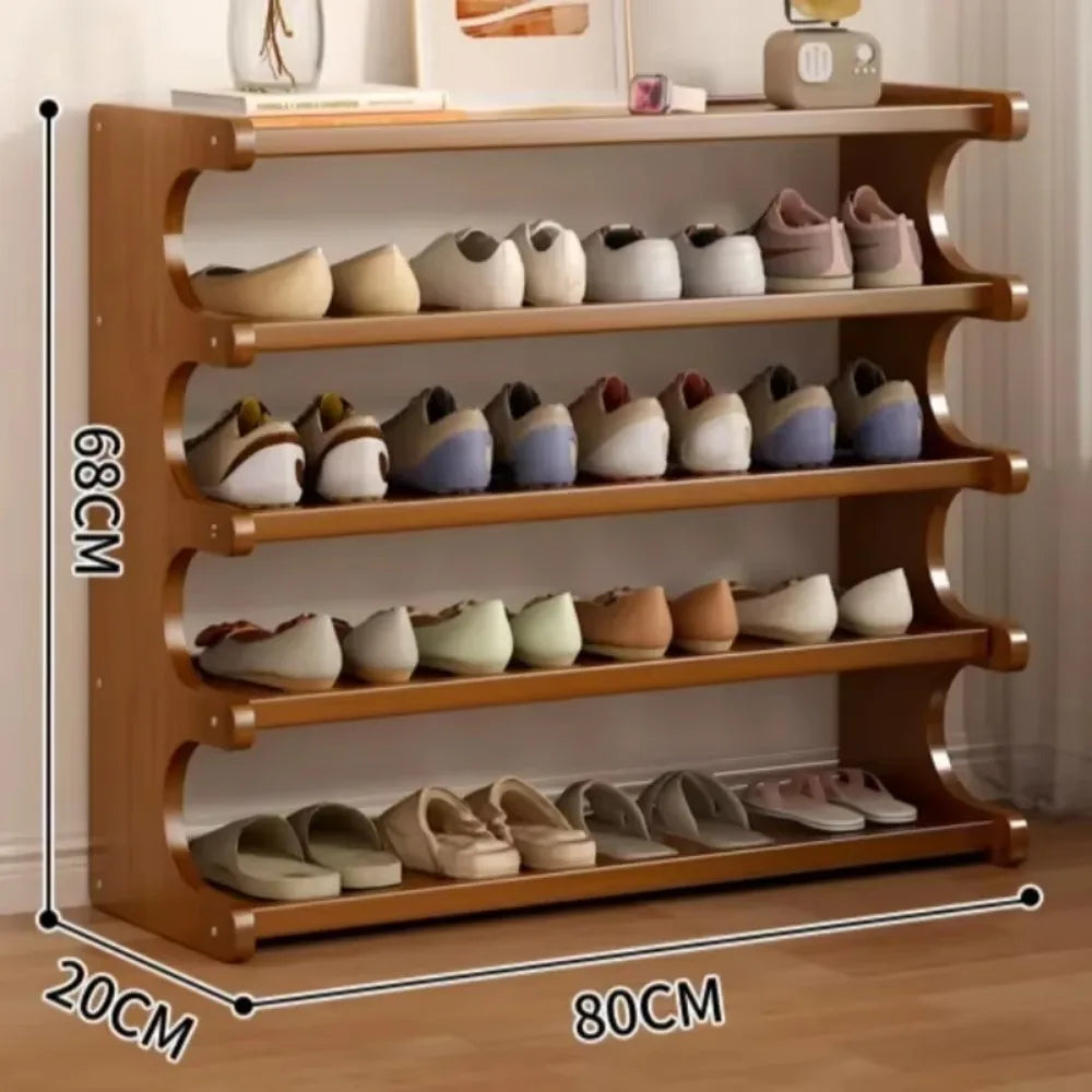 organisateur de chaussures à étagères peu encombrantes pour le rangement intérieur - vue 4 sur 18