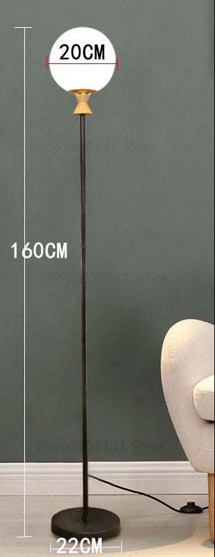 lampe de sol led nordique design créatif pour intérieur