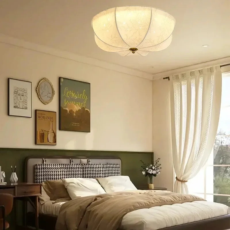 plafonnier romantique à led pour ambiance chaleureuse et apaisante - vue 4 sur 8