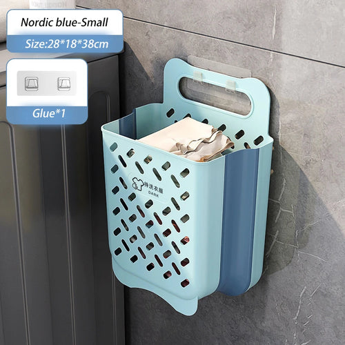panier de rangement pliable à suspendre pour linge sale - vue 20 sur 19