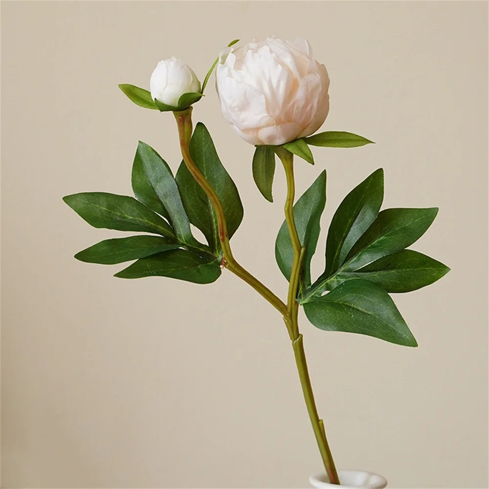 têtes de fleurs de pivoine artificielles pour décoration et bricolage - vue 7 sur 9
