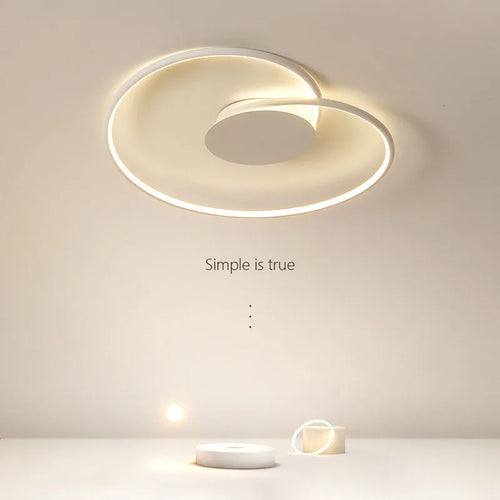 Plafonnier LED moderne et Simple - vue 2 sur 10