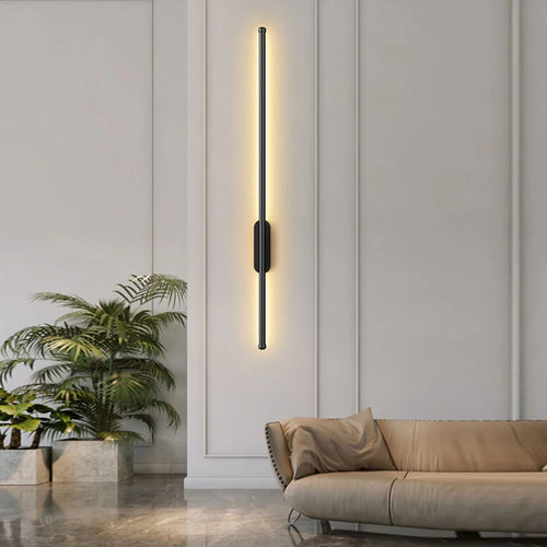 Applique murale LED en or noir - vue 3 sur 10